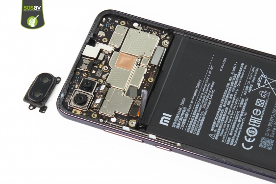Guide photos remplacement caméra avant / carte mère Xiaomi Mi 8 Lite (Etape 13 - image 1)