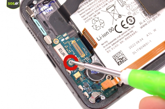 Guide photos remplacement connecteur de charge Galaxy Z Flip4 (Etape 11 - image 3)