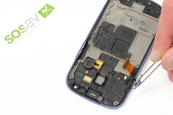 Guide photos remplacement bouton power Samsung Galaxy S3 mini (Etape 11 - image 3)