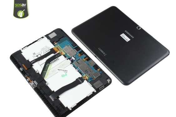 Guide photos remplacement caméra arrière Galaxy Tab 4 10.1 (Etape 5 - image 1)