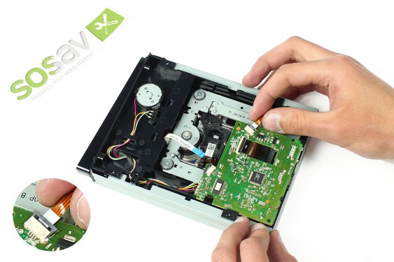 Guide photos remplacement nappe lentille laser Xbox 360 S (Etape 41 - image 3)