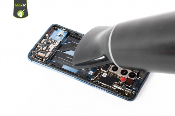 Guide photos remplacement nappes de liaison connecteur de charge OnePlus 7T Pro (Etape 20 - image 1)