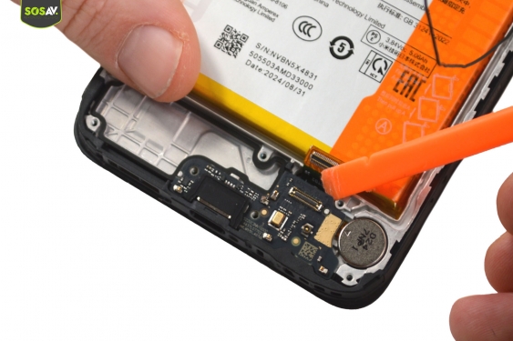 Guide photos remplacement connecteur de charge Xiaomi Redmi 14C (Etape 6 - image 5)