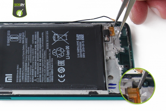 Guide photos remplacement vibreur Redmi Note 8 Pro (Etape 23 - image 1)