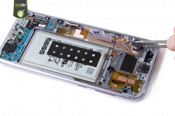 Guide photos remplacement vibreur Samsung Galaxy S8+ (Etape 24 - image 2)