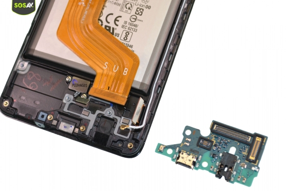 Guide photos remplacement connecteur de charge Galaxy A71 (Etape 7 - image 5)