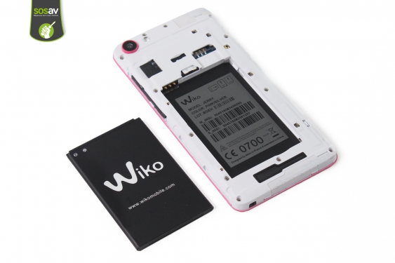 Guide photos remplacement batterie Wiko Jerry (Etape 5 - image 1)