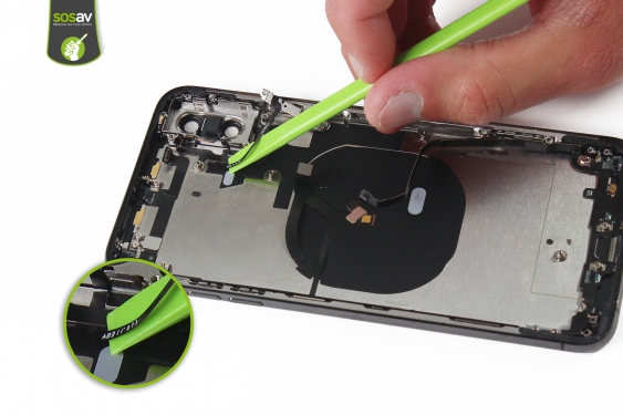 Guide photos remplacement nappe power et flash iPhone XS Max (Etape 35 - image 3)