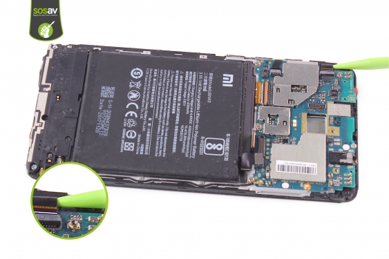 Guide photos remplacement haut-parleur interne Redmi Note 4X (Etape 19 - image 2)