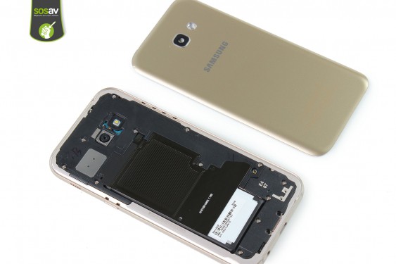 Guide photos remplacement vitre arrière Samsung Galaxy A5 2017 (Etape 7 - image 1)