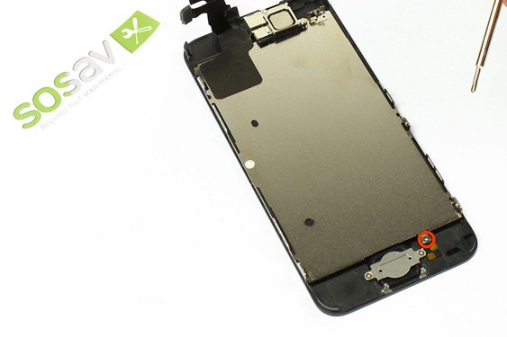 Guide photos remplacement protection lcd iPhone 5C (Etape 11 - image 1)