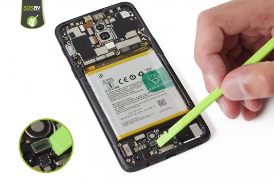 Guide photos remplacement connecteur de charge OnePlus 6 (Etape 14 - image 1)