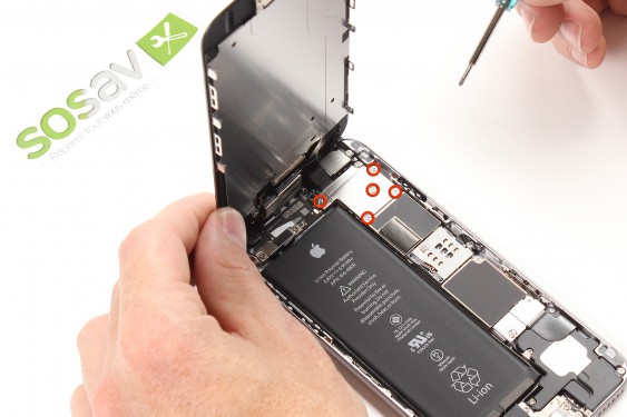 Guide photos remplacement ecran complet assemblé iPhone 6 (Etape 5 - image 1)