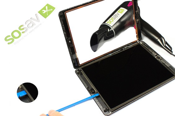 Guide photos remplacement vitre tactile iPad Air 1 WiFi (Etape 9 - image 2)