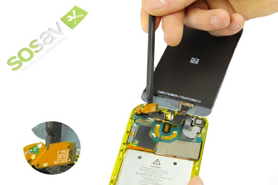 Guide photos remplacement bouton power iPod Touch 5e Gen (Etape 18 - image 2)