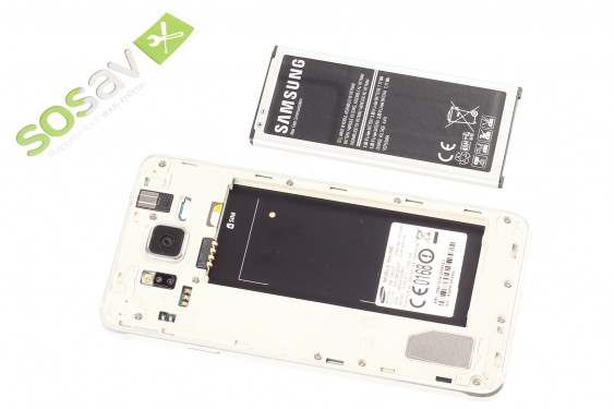 Guide photos remplacement antenne bluetooth Samsung Galaxy Alpha (Etape 3 - image 4)