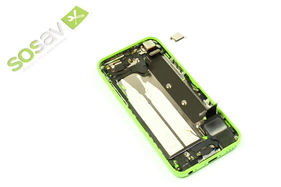 Guide photos remplacement nappe power vibreur volume iPhone 5C (Etape 30 - image 3)