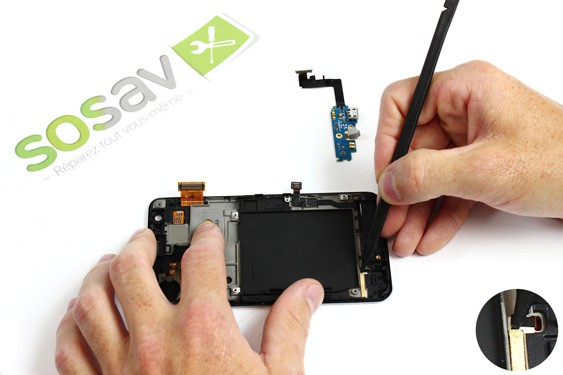 Guide photos remplacement ecran lcd Samsung Galaxy S2 (Etape 29 - image 1)