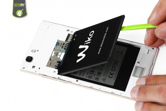 Guide photos remplacement nappe du connecteur de charge Wiko Ridge Fab 4G (Etape 3 - image 2)