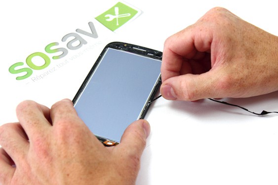 Guide photos remplacement vitre tactile Samsung Galaxy S3 (Etape 9 - image 1)