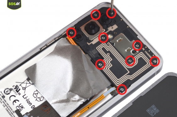 Guide photos remplacement bloc écran Galaxy A56 (Etape 4 - image 1)