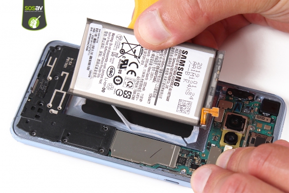 Guide photos remplacement batterie Galaxy S10e (Etape 13 - image 3)