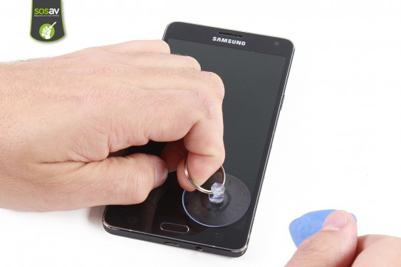 Guide photos remplacement coque arrière Samsung Galaxy A7 (Etape 4 - image 1)