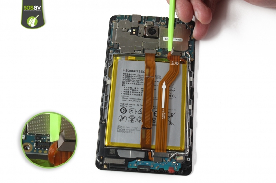 Guide photos remplacement vibreur Huawei Mate 8 (Etape 10 - image 2)