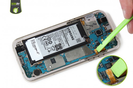 Guide photos remplacement vibreur Samsung Galaxy A5 2017 (Etape 14 - image 1)