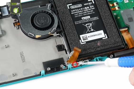 Guide photos remplacement antenne wifi inférieure Nintendo Switch Lite (Etape 24 - image 1)