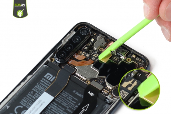 Guide photos remplacement haut-parleur interne Redmi Note 8T (Etape 11 - image 1)