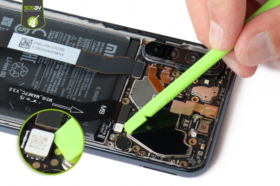 Guide photos remplacement connecteur de charge Redmi Note 8T (Etape 9 - image 1)