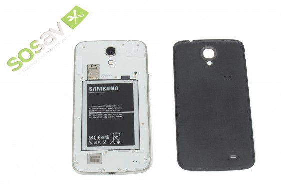 Guide photos remplacement haut-parleur ecoute + capteur luminosité Samsung Galaxy Mega (Etape 2 - image 4)