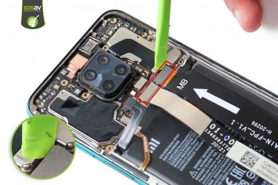 Guide photos remplacement capteur de proximité Redmi Note 9 Pro (Etape 11 - image 1)