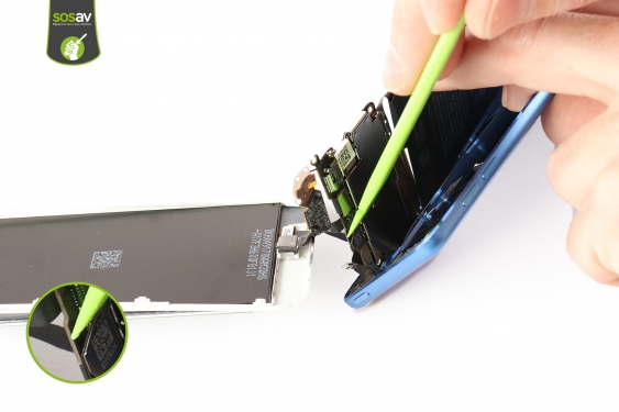 Guide photos remplacement bloc carte mère & batterie iPod Touch 7 (Etape 13 - image 3)