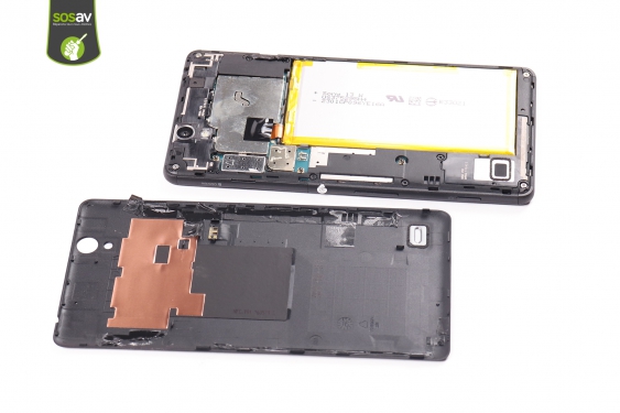 Guide photos remplacement batterie Xperia C4 (Etape 4 - image 1)