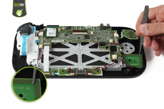 Guide photos remplacement antenne nfc Gamepad Wii U (Etape 21 - image 1)