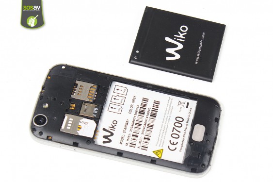 Guide photos remplacement batterie Wiko Stairway (Etape 5 - image 1)