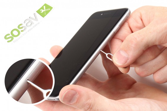 Guide photos remplacement ecran lcd iPhone 6 (Etape 2 - image 1)