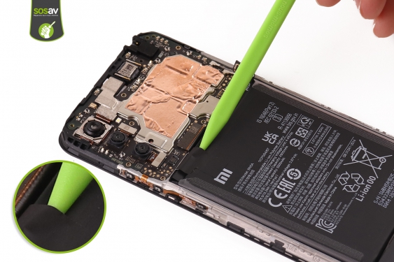 Guide photos remplacement batterie Redmi Note 10 5G (Etape 13 - image 1)