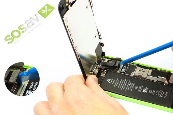 Guide photos remplacement vibreur iPhone 5C (Etape 6 - image 4)