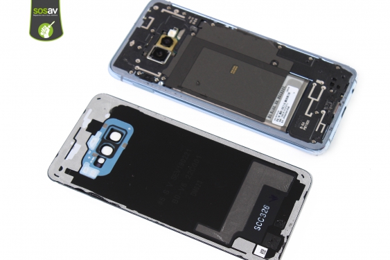 Guide photos remplacement vitre arrière Galaxy S10e (Etape 7 - image 1)