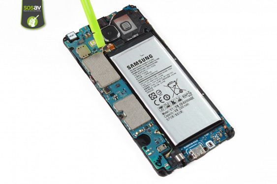 Guide photos remplacement câble coaxial bas Samsung Galaxy A5 (Etape 25 - image 4)