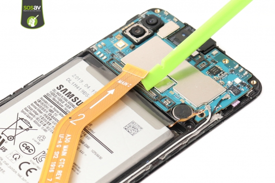 Guide photos remplacement batterie Galaxy A30 (Etape 13 - image 2)