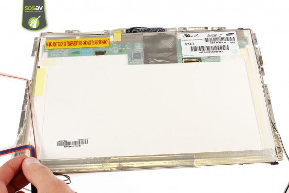 Guide photos remplacement dalle lcd Macbook Core 2 Duo (A1181 / EMC2200) (Etape 38 - image 2)