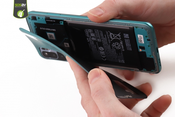 Guide photos remplacement nappe power Redmi Note 10 5G (Etape 4 - image 2)