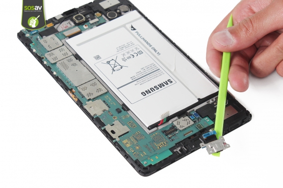 Guide photos remplacement connecteur de charge Galaxy Tab S 8.4 (Etape 17 - image 3)
