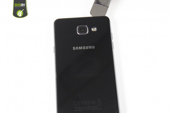 Guide photos remplacement façade arrière Samsung Galaxy A5 2016 (Etape 4 - image 1)