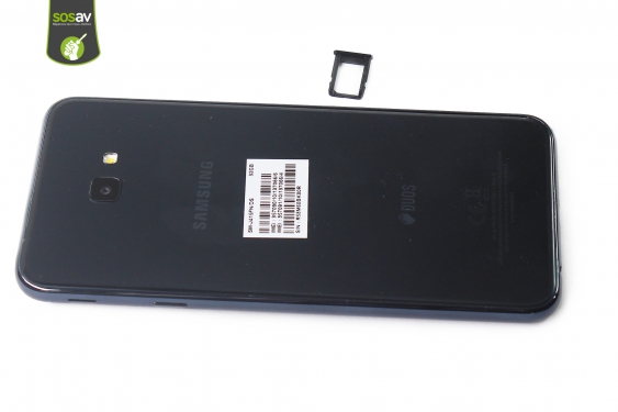 Guide photos remplacement façade arrière Galaxy J4+ (Etape 5 - image 1)
