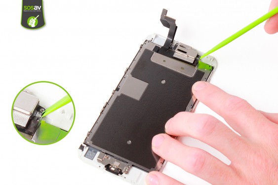 Guide photos remplacement plaque de protection de l'écran lcd iPhone 6S (Etape 17 - image 3)
